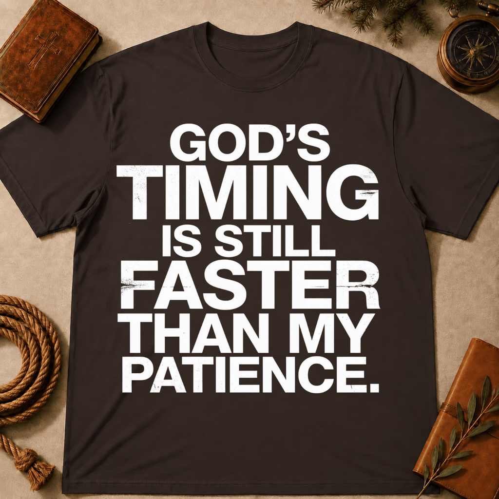 God's Timing Is Still Faster Than My Patience T-Shirt