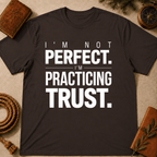 I'm Not Perfect I'm Practicing Trust T-Shirt