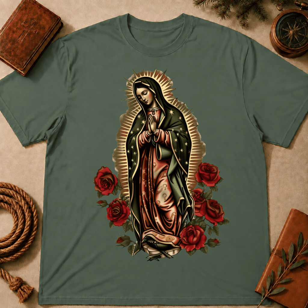 Virgen De Guadalupe Sant Mary Virgin Y Querida T-Shirt