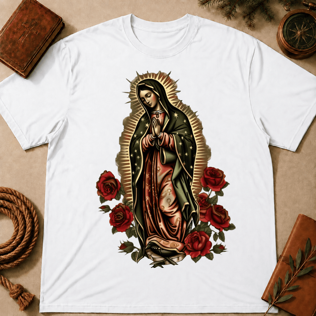 Virgen De Guadalupe Sant Mary Virgin Y Querida T-Shirt