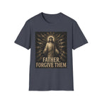 Jesus surrounded by accusing hands, Father Forgive Them T-Shirt