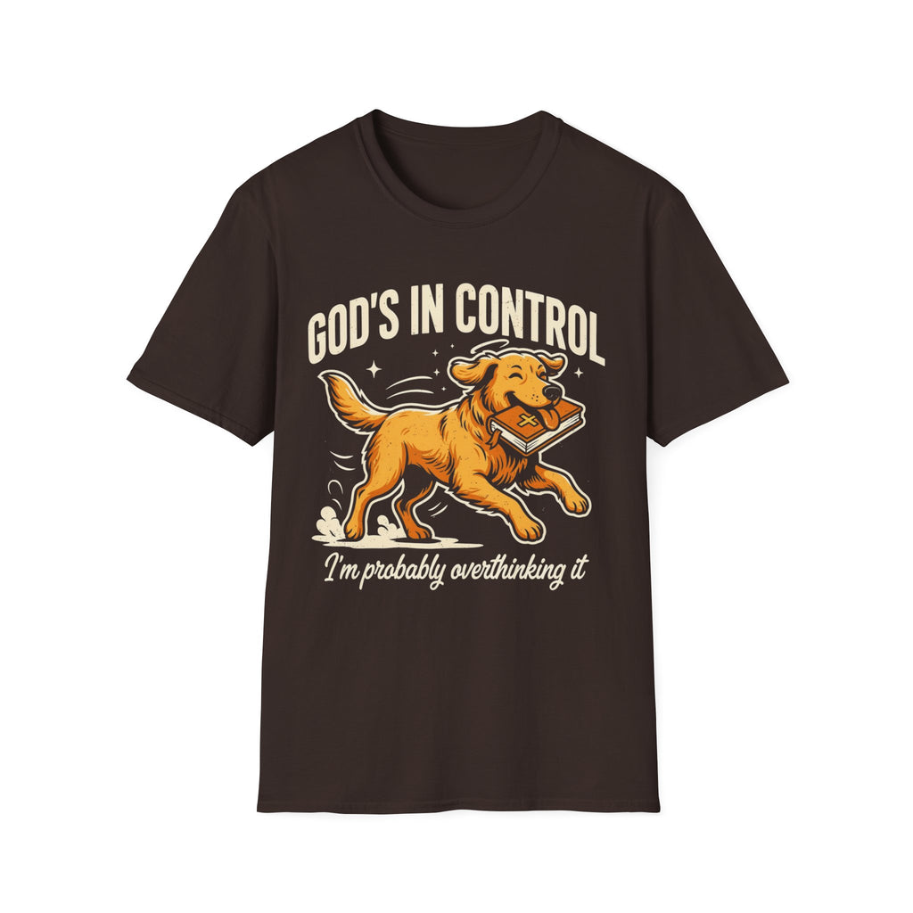 Golden Retriever – "Probably Overthinking It" T-Shirt