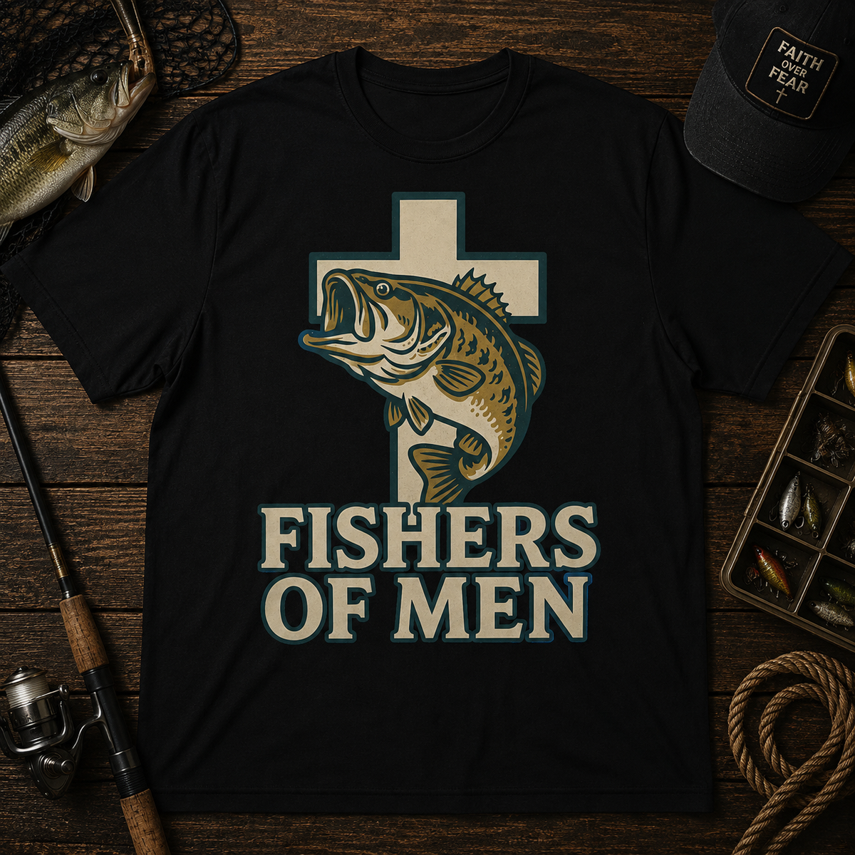 Hooked on Jesus T-Shirt