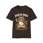 "Saved by Grace, Fueled by Snacks" T-Shirt