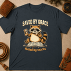 "Saved by Grace, Fueled by Snacks" T-Shirt