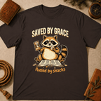"Saved by Grace, Fueled by Snacks" T-Shirt